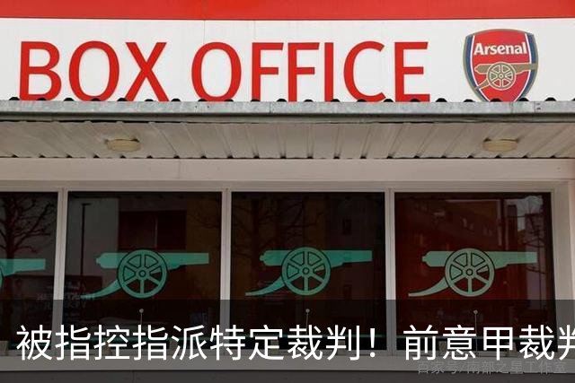 被指控指派特定裁判！前意甲裁判罗基：没人跟我提过这样的要求