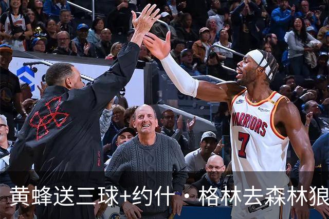 黄蜂送三球+约什·格林去森林狼 换里德+1首轮+3互换+3次轮